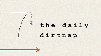The Daily Dirtnap logo image.